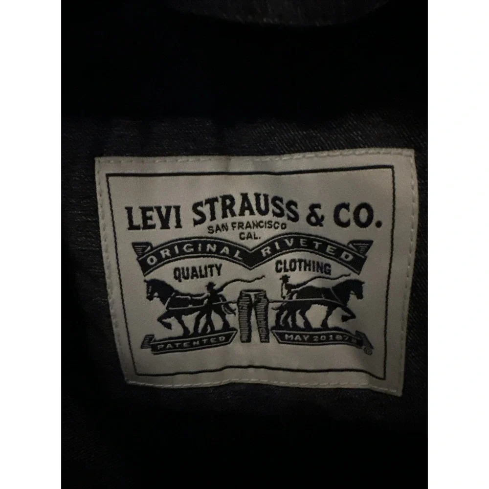 Levi's Men's Soft Shell Hooded Storm Coat Graphite‎ Heather Sherpa XX Large NWOT